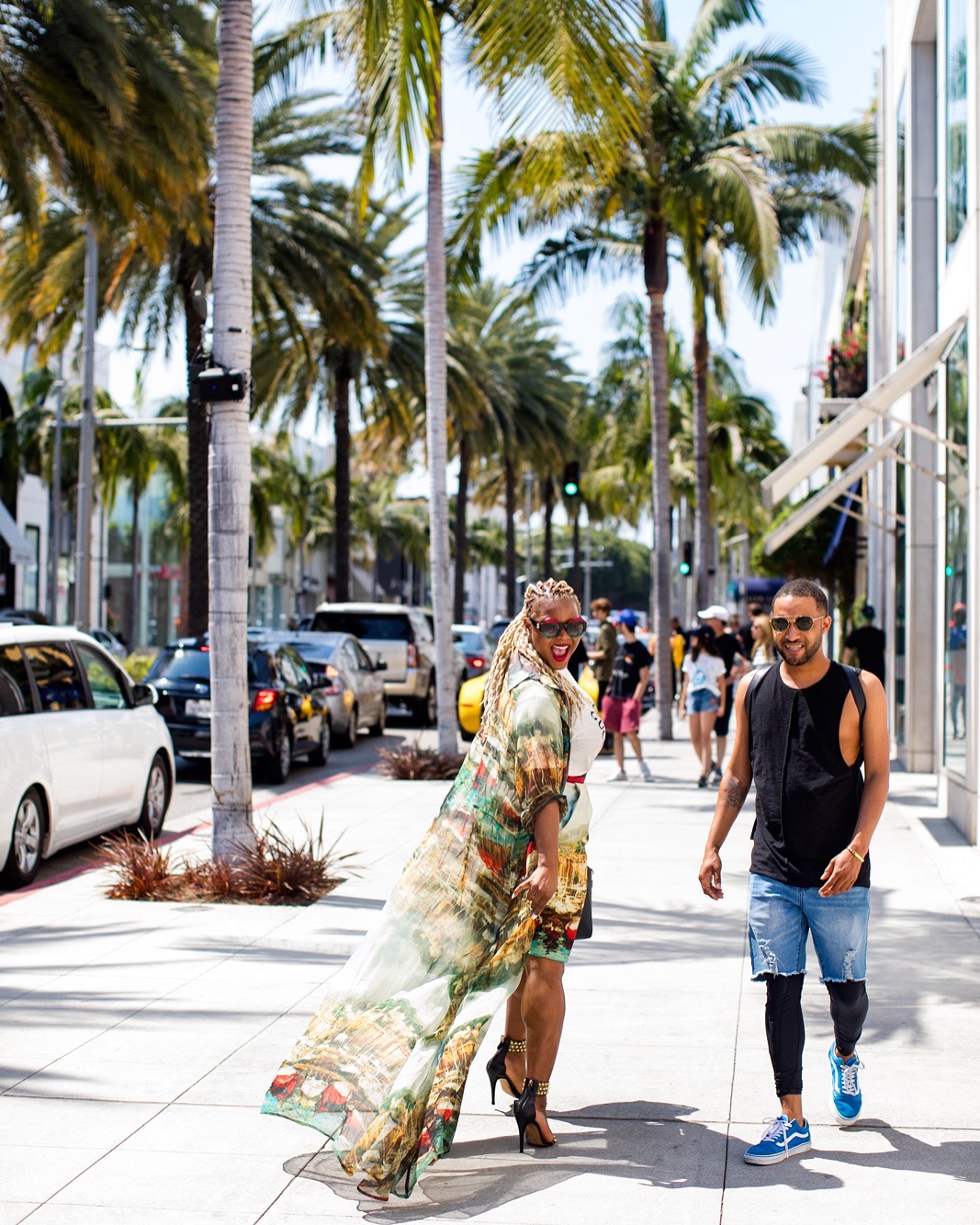 Claire's Life: Shopping on Rodeo Drive with Deonte Nash Wearing Fe Noel and  Gucci